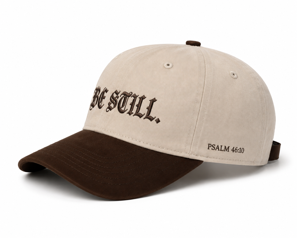 BE STILL Embroidered Snapback Hat