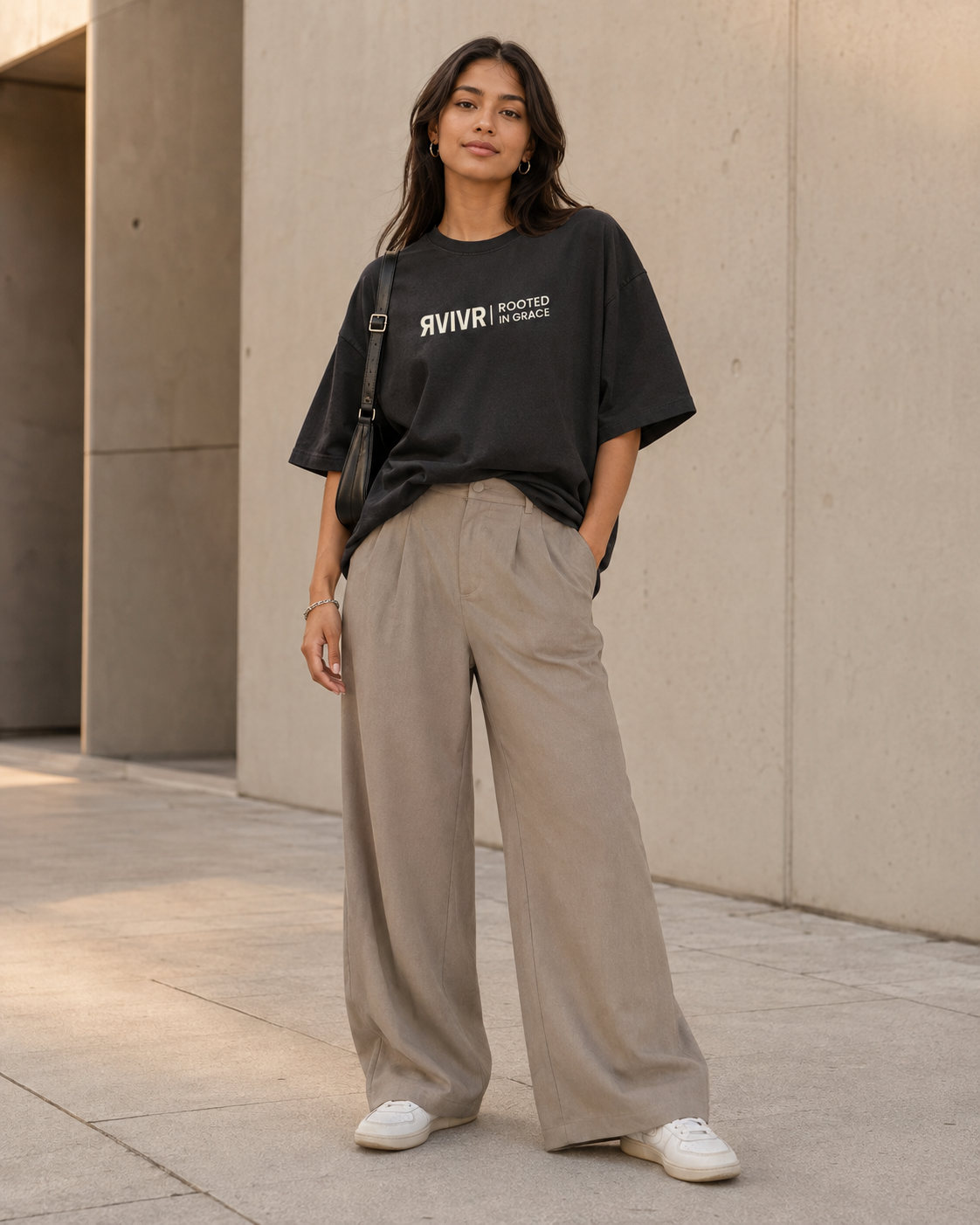 God's Plan Vintage Washed Oversized Tee