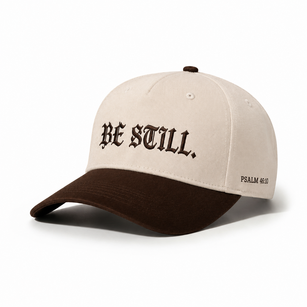 BE STILL Embroidered Snapback Hat