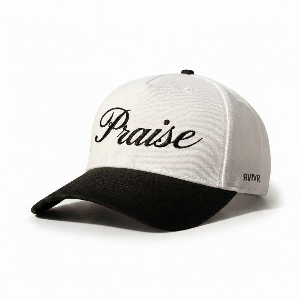 Praise Embroidered Snapback Hat