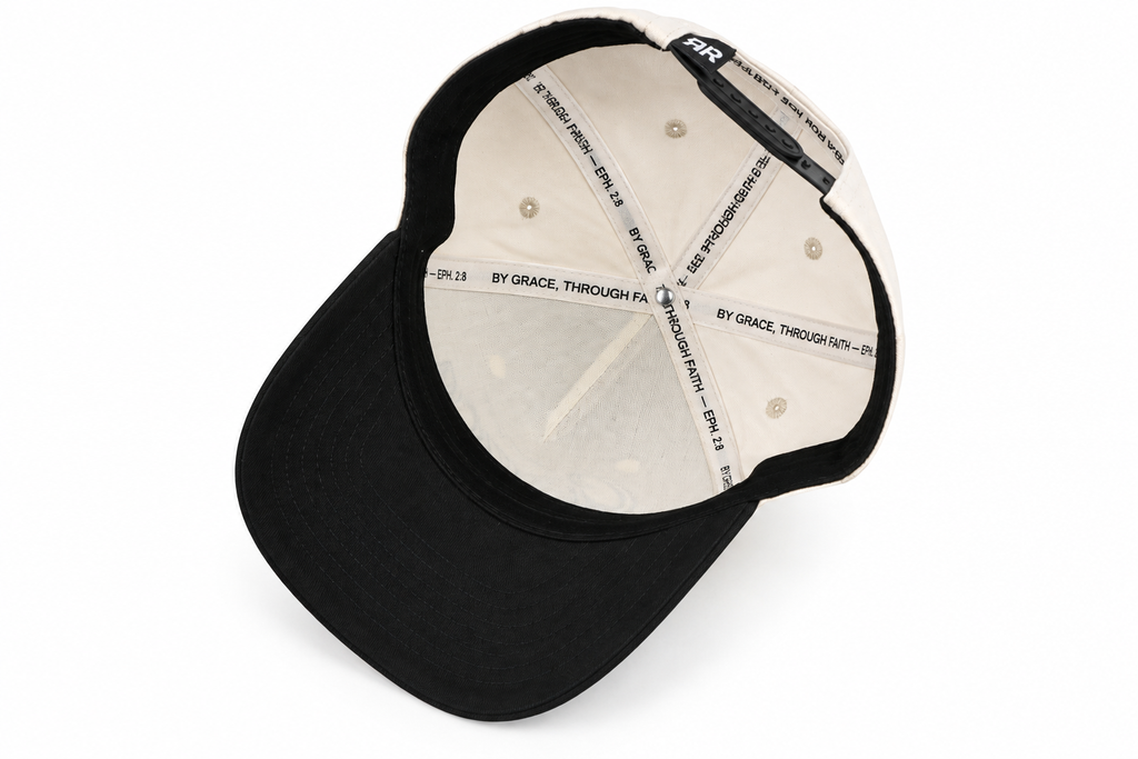 Saved By Grace Embroidered Snapback Hat