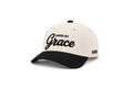 Saved By Grace Embroidered Snapback Hat