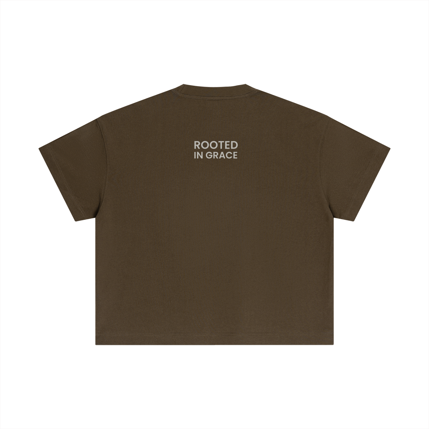 Foundation Box Tee - Coffee