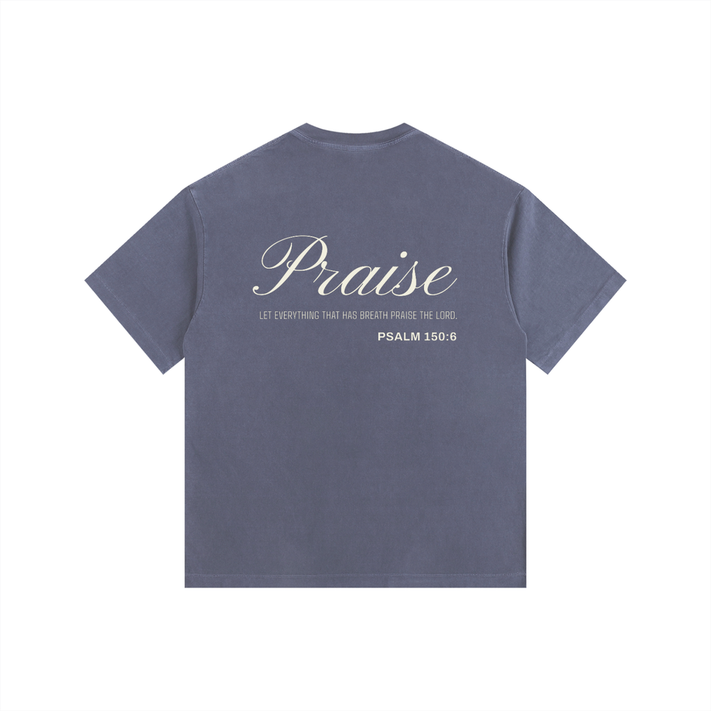 Praise Vintage Washed Oversized Tee
