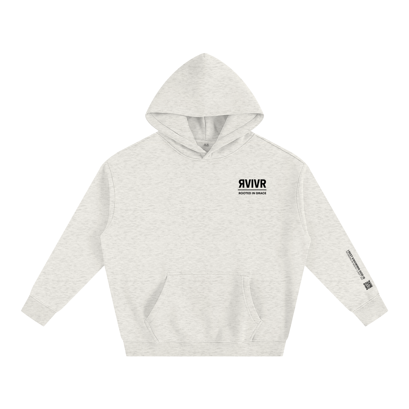 Foundation Oversized Fleece Hoodie - Oat