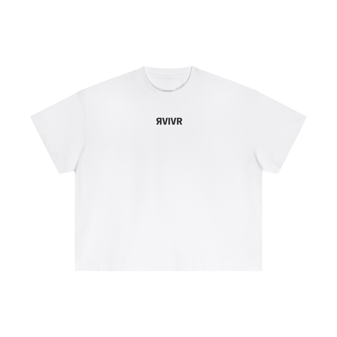 Foundation Box Tee - White