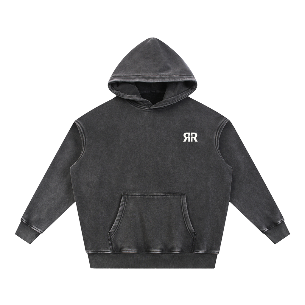 "Praise" - Snow Wash Fleece Oversize Hoodie