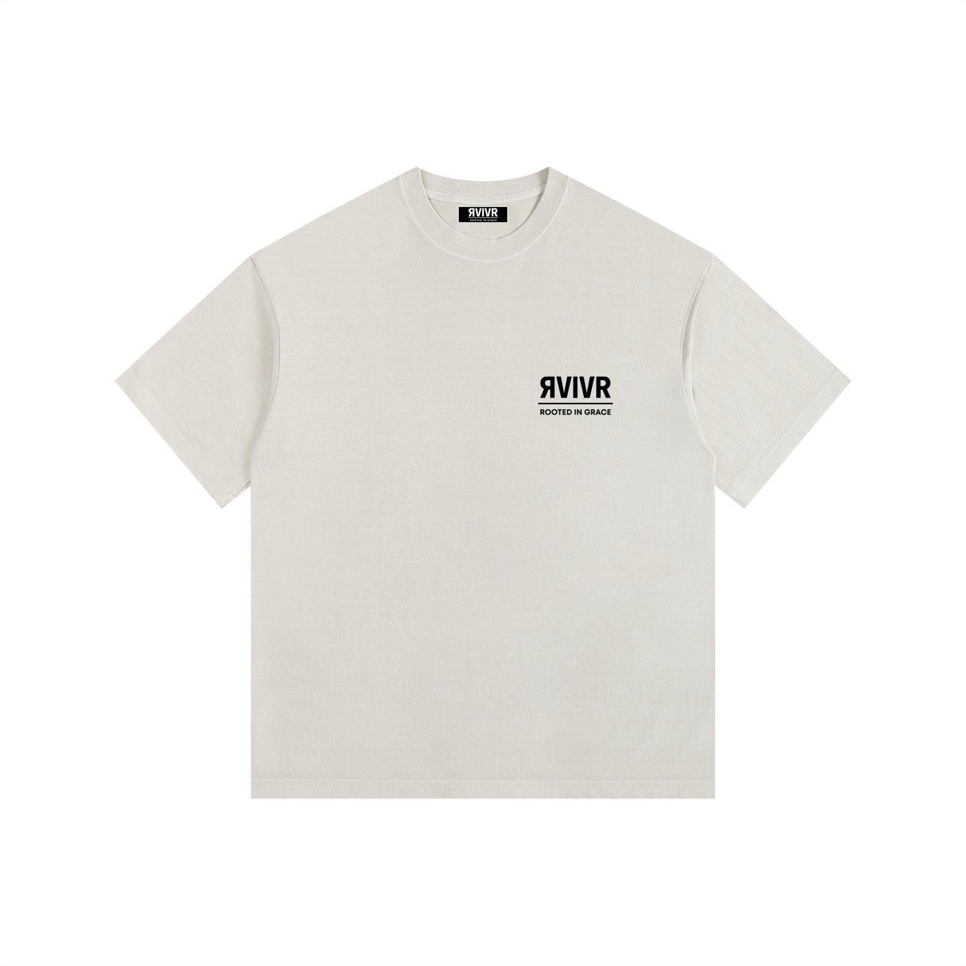 Rest In Him Vintage Washed Oversized Tee