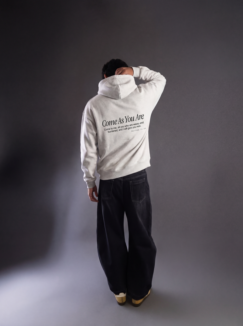 Foundation Oversized Fleece Hoodie - Oat