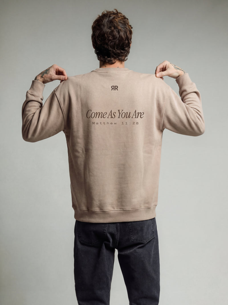 Foundation Crewneck Sweatshirt - Apricot