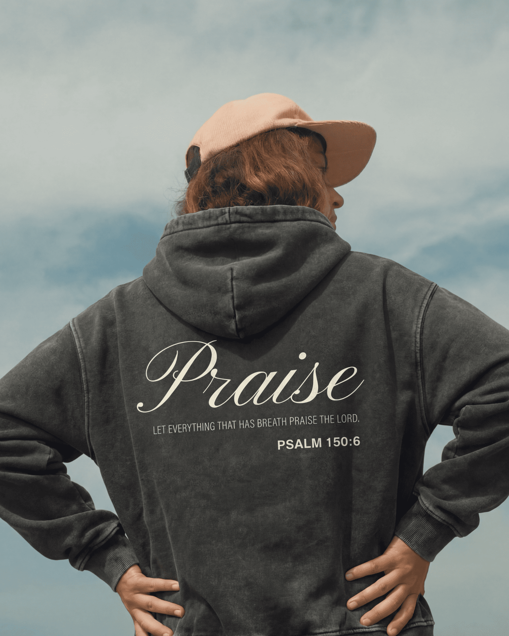 Praise Heavyweight Snow Wash Hoodie